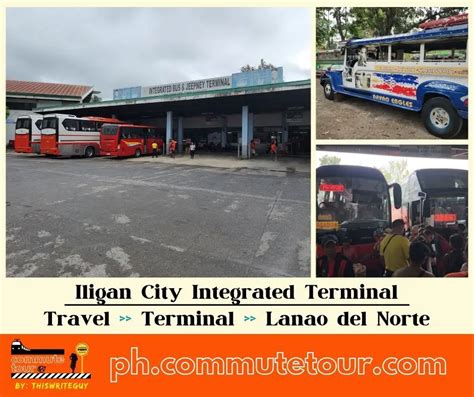 Photos at Iligan City Integrated Bus Terminal .